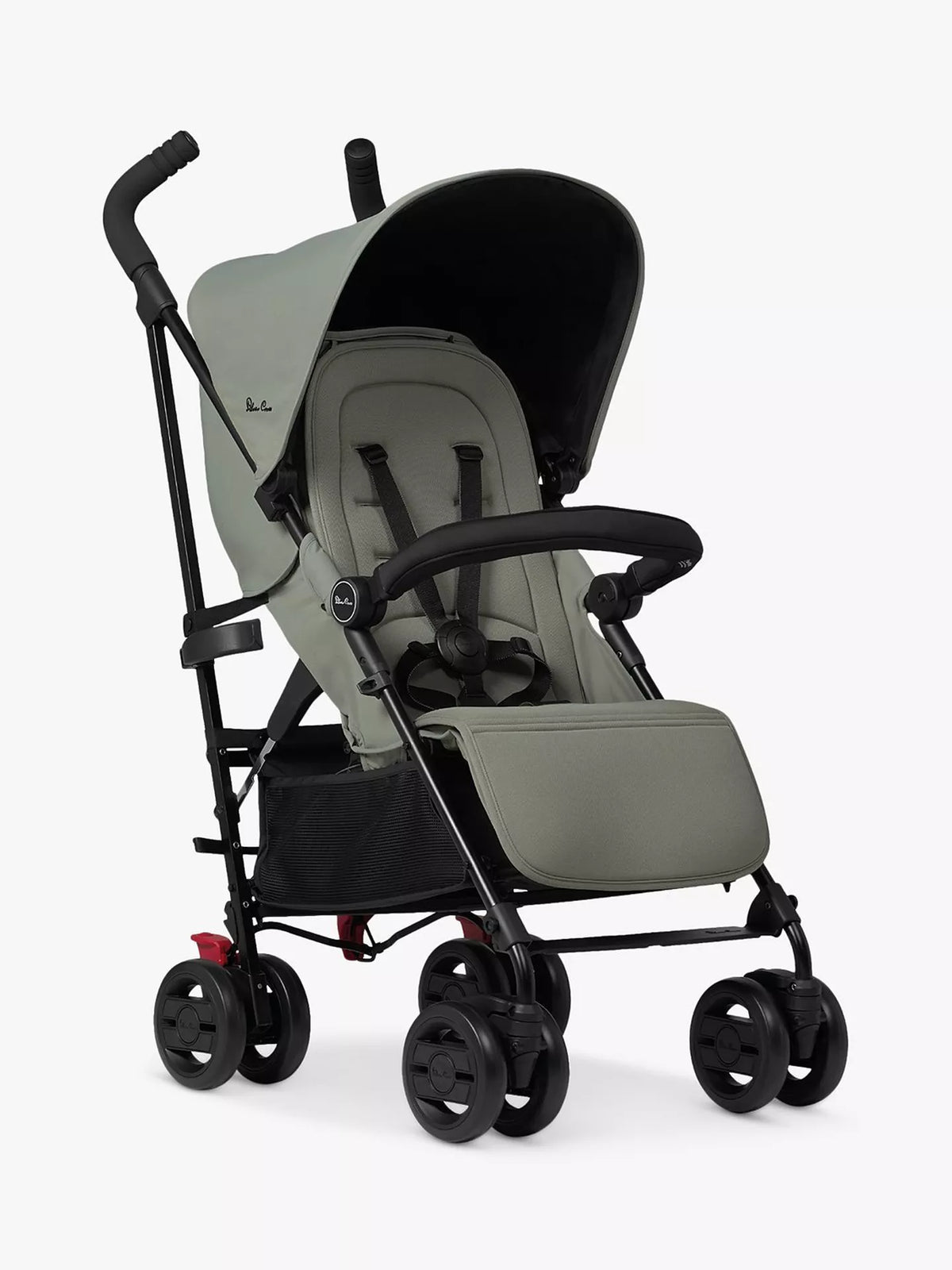 Silver Cross Pop Sage lightweight foldable stroller with compact travel pushchair design for babies and toddlers