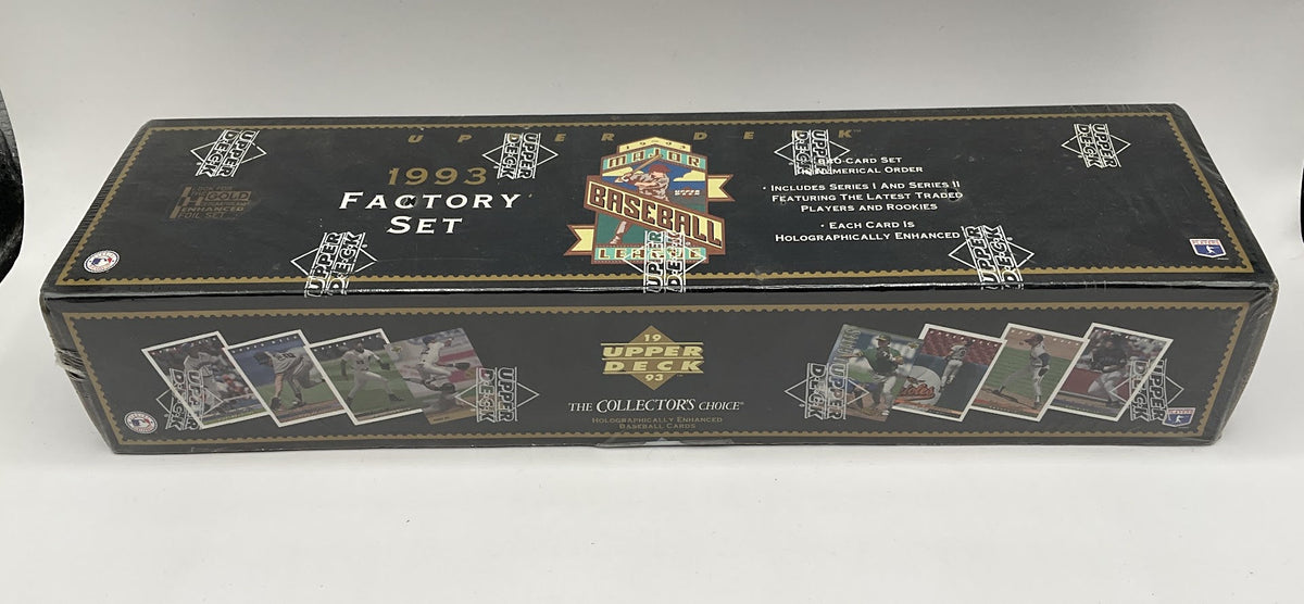 1993 Upper Deck Baseball Factory Set #1 *See Pictures for Condition*