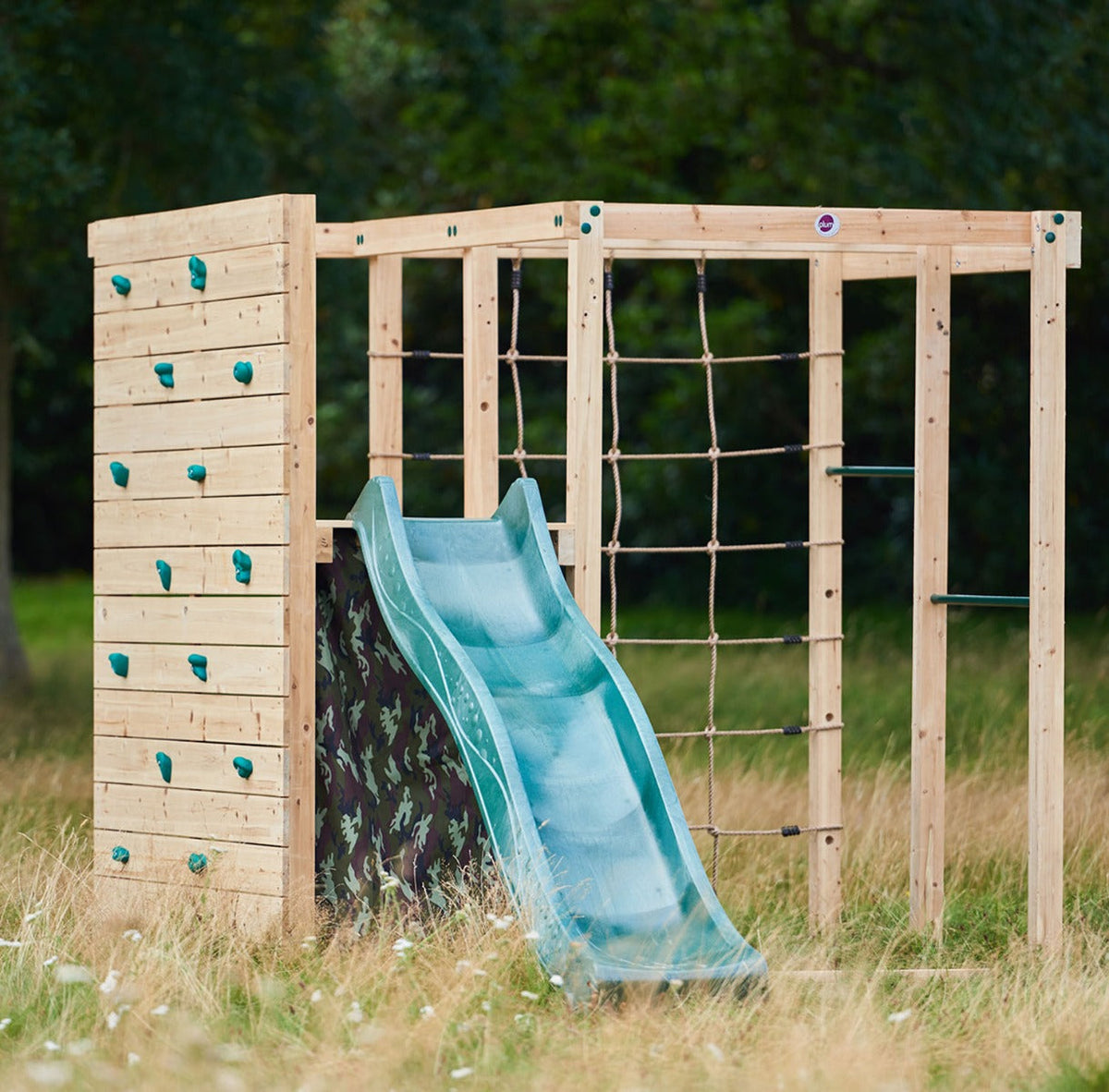 Plum Climbing Cube Wooden Play Centre