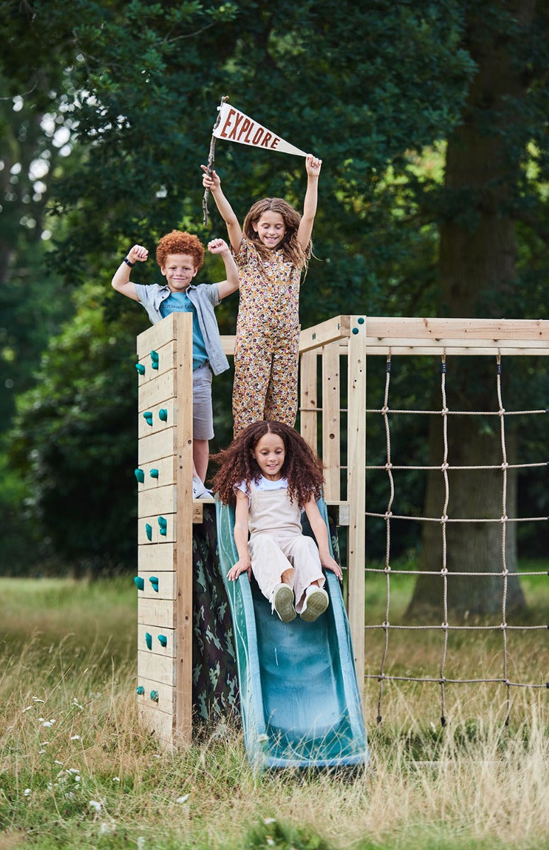Plum Climbing Cube Wooden Play Centre