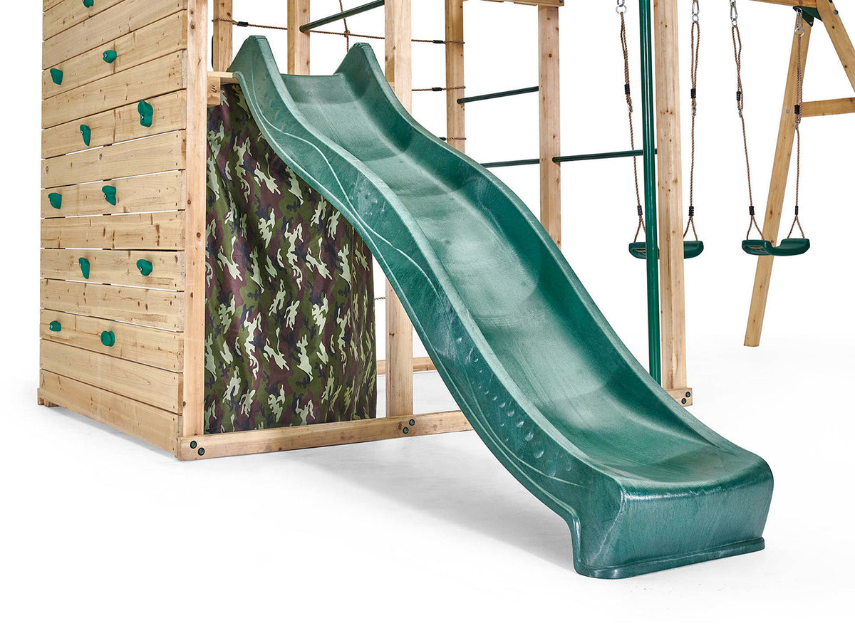 Plum Climbing Cube Wooden Play Centre with Swing Arm