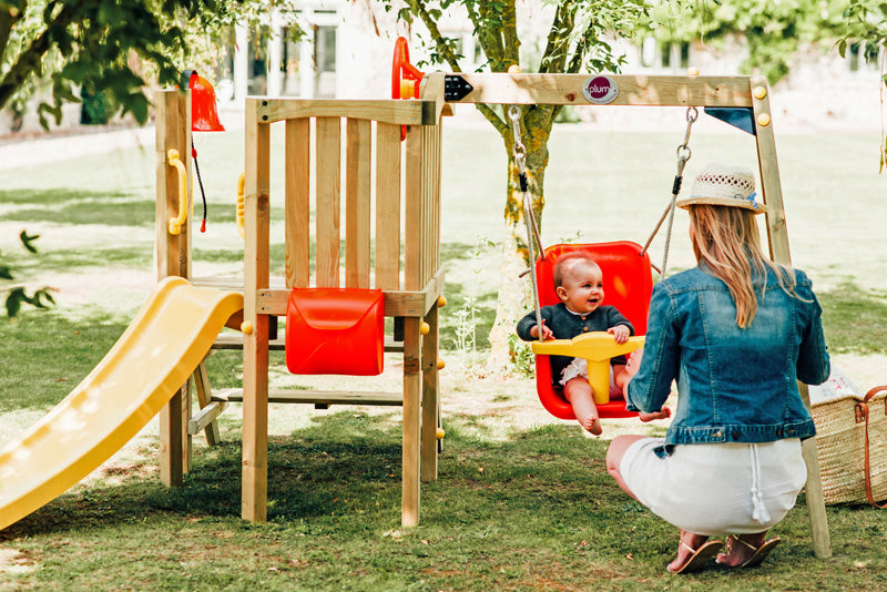 Plum Toddlers Tower Wooden Play Centre