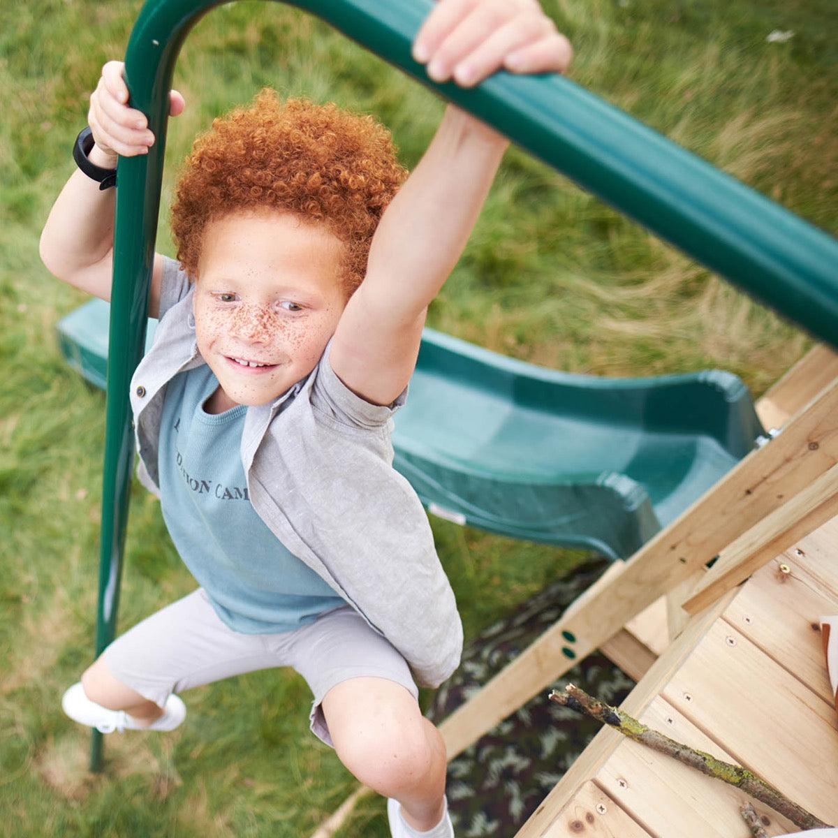 Plum Climbing Cube XL Wooden Play Centre