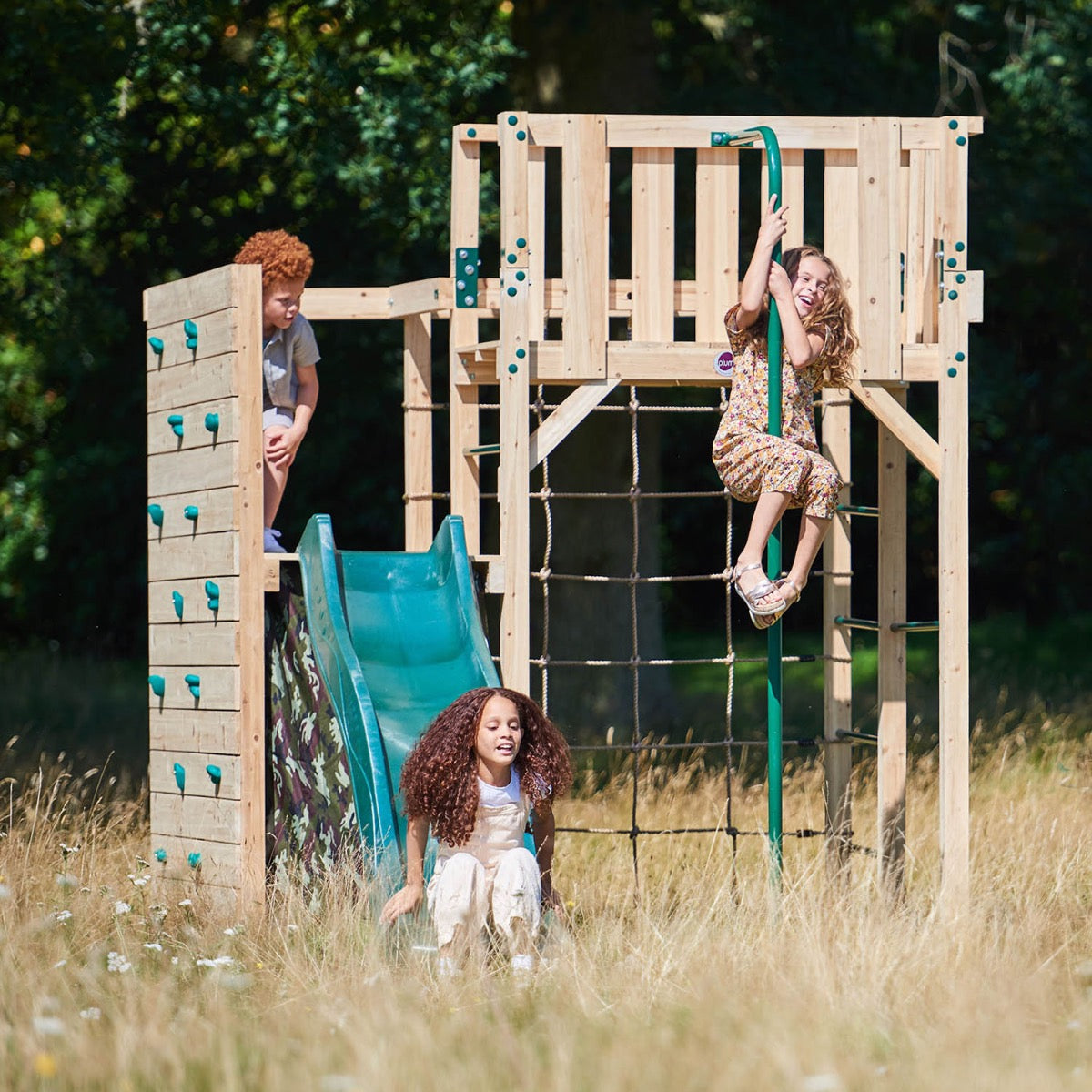 Plum Climbing Cube XL Wooden Play Centre