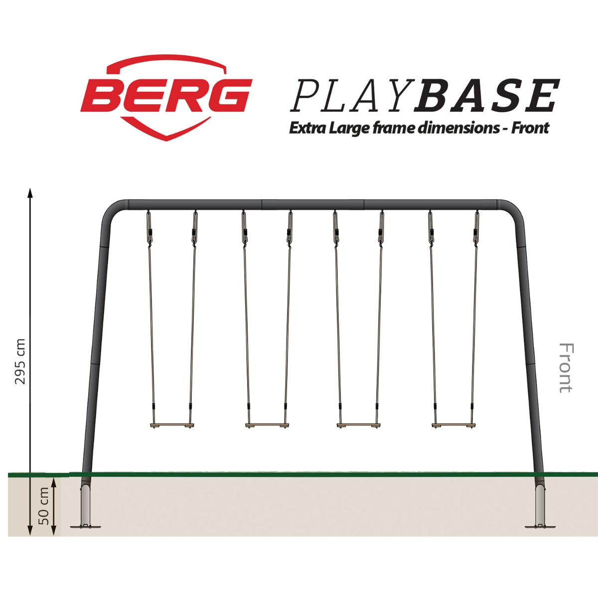 BERG PlayBase Extra Large - Sports set