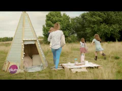 Plum Great Wooden Teepee Hideaway