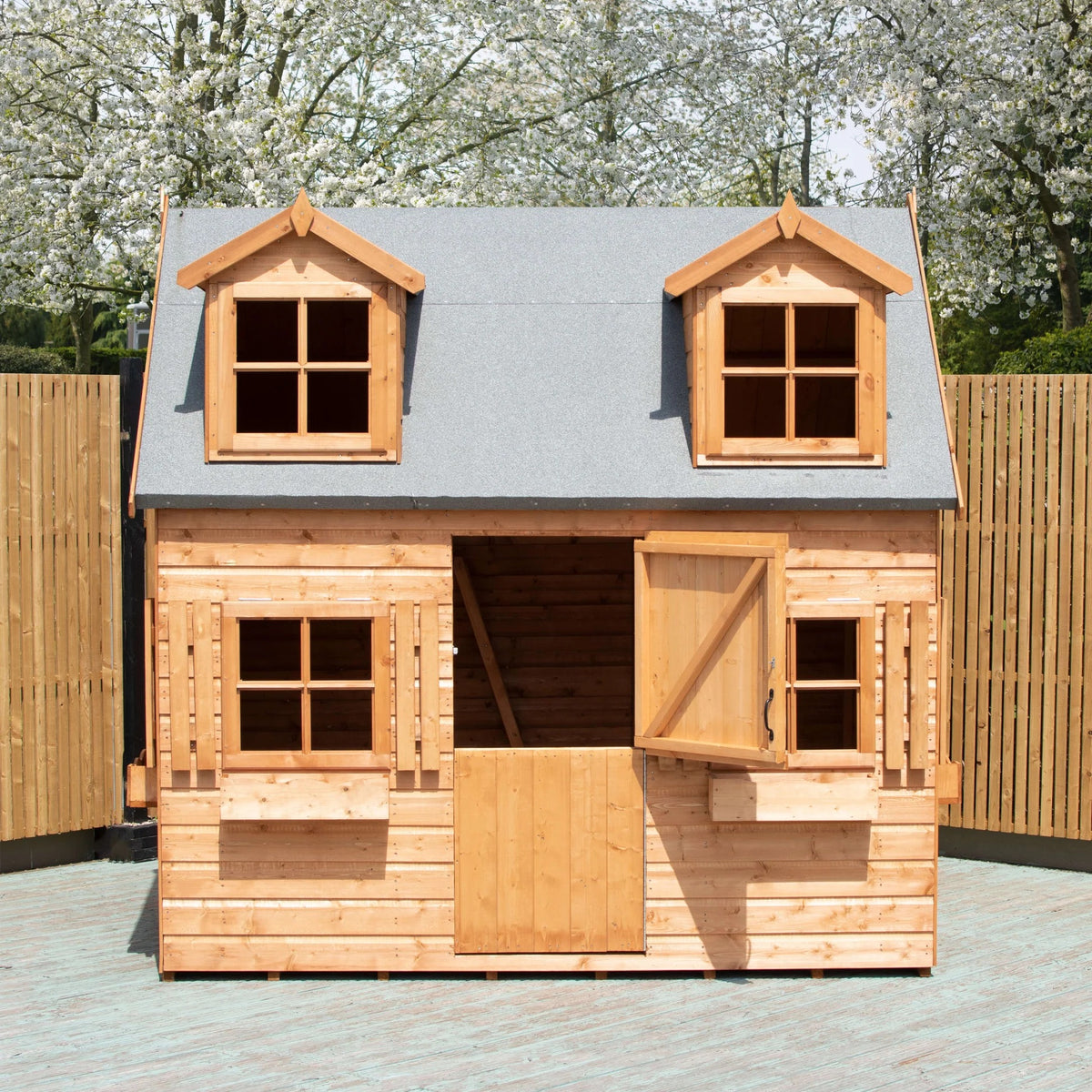 Shire Hatter's House 8x6ft Wooden Playhouse