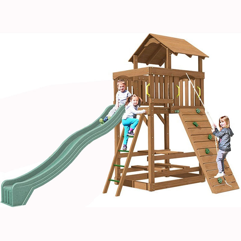 Playtime Spring Hill Wooden Tower Only No Swings