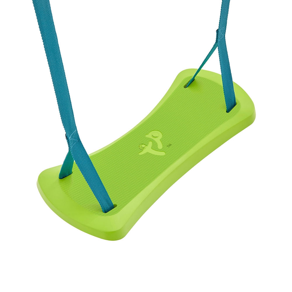 Forest Multiplay Single Wooden Swing Set and Slide