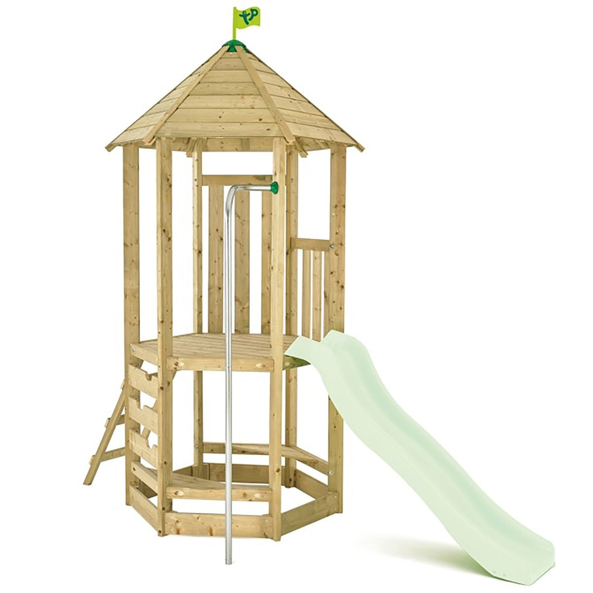 tp Castlewood Tower Wooden Climbing Frame