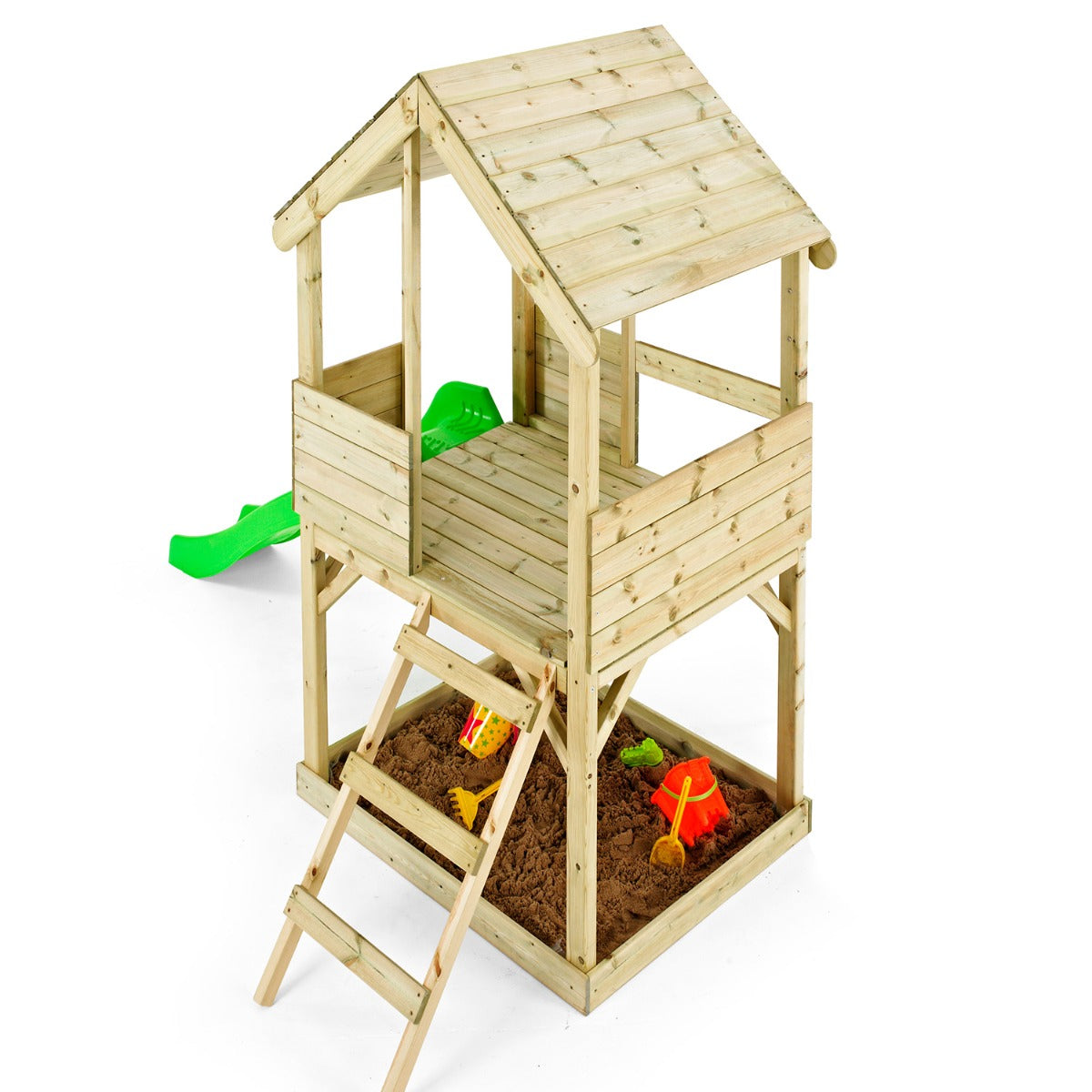 TP Wooden Multiplay Playhouse with Slide