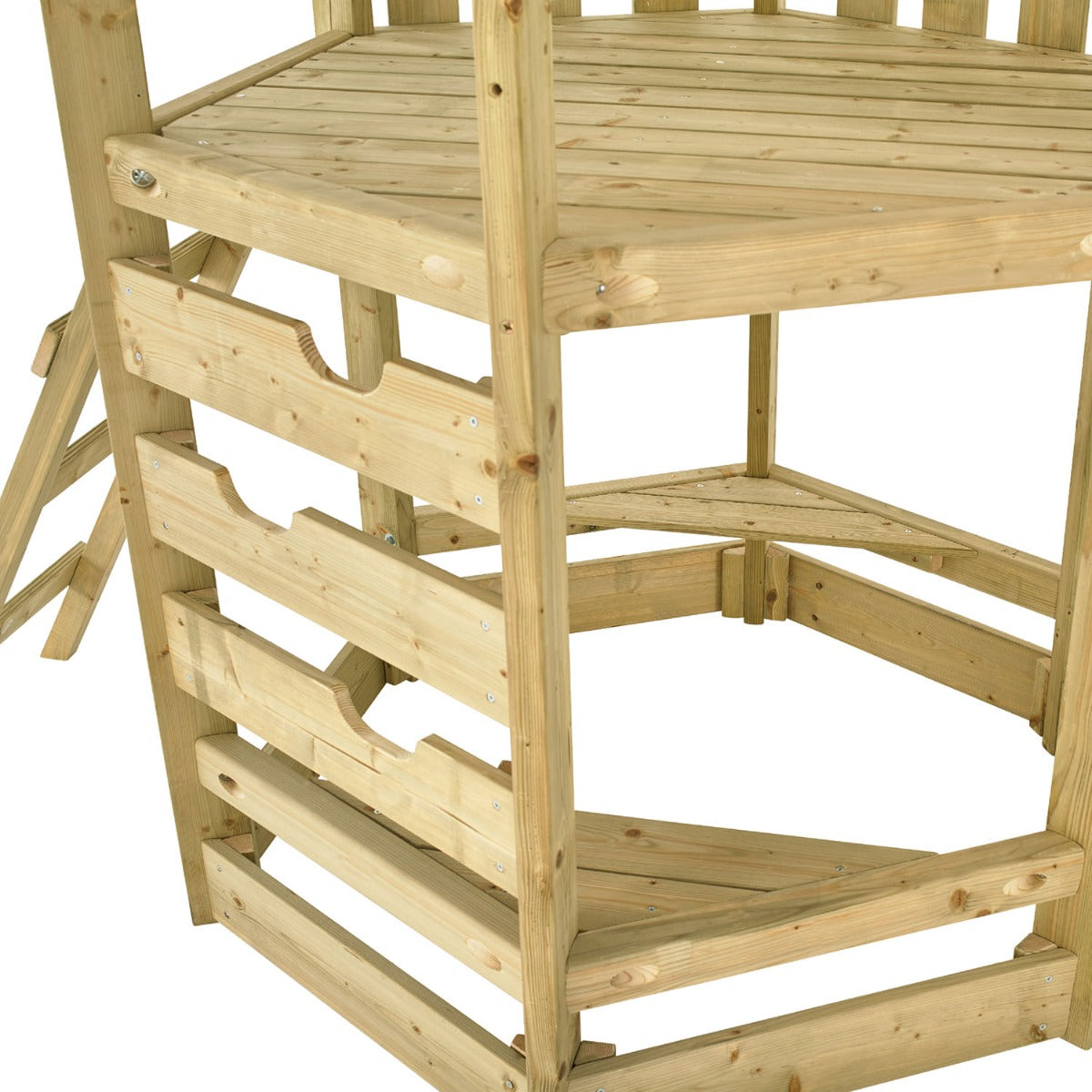 tp Castlewood Tower Wooden Climbing Frame