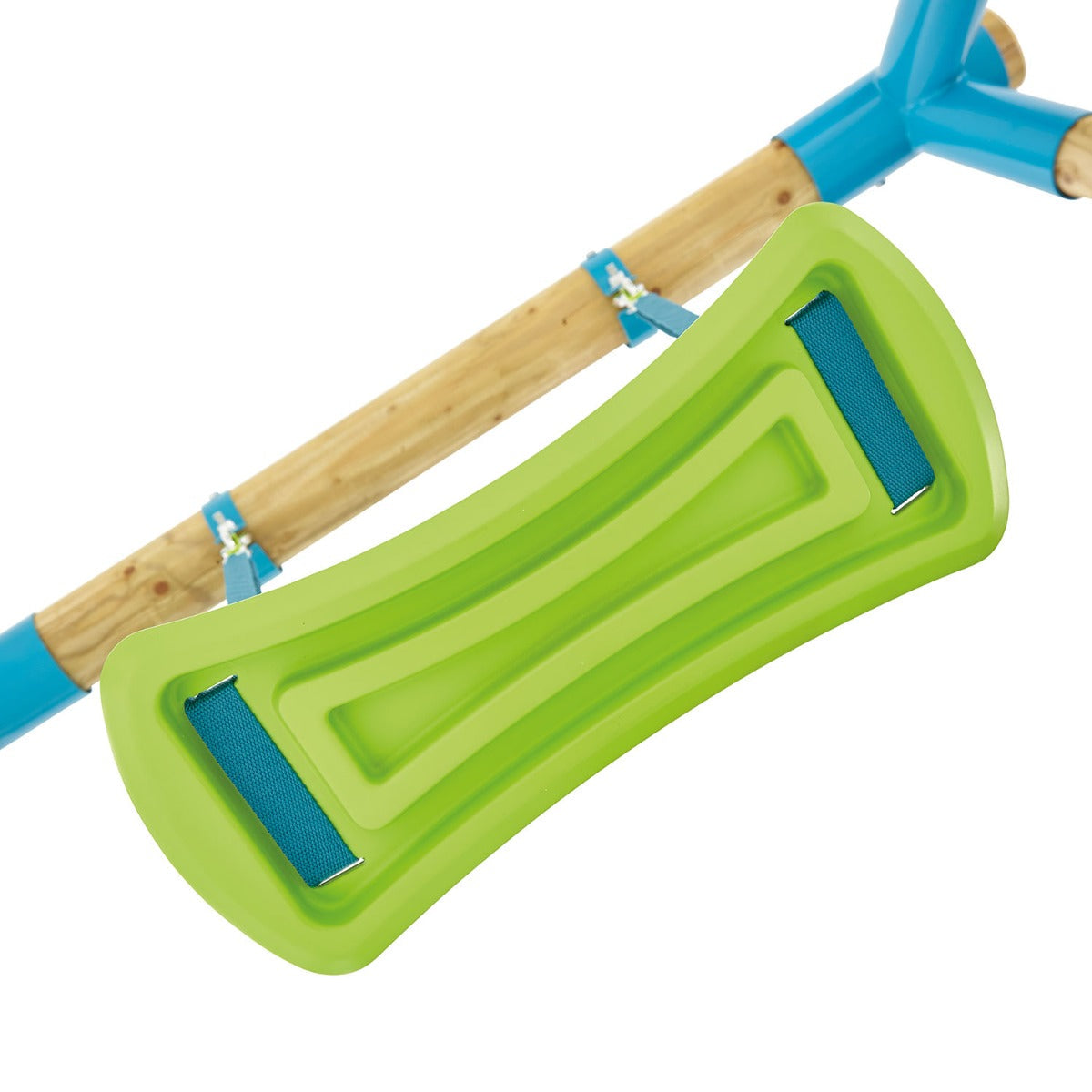 TP Merlin Wooden Compact Swing and 8ft Slide Set