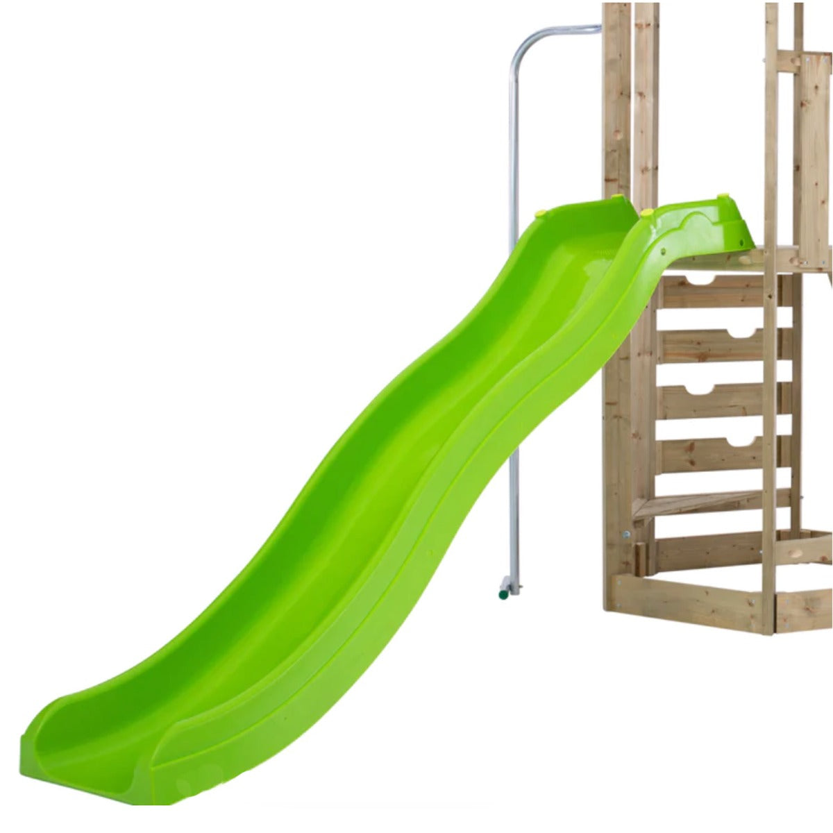 tp Castlewood Beeston Wooden Climbing Frame with Swing Set and Slide